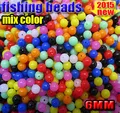 6mm mix color 500pcs