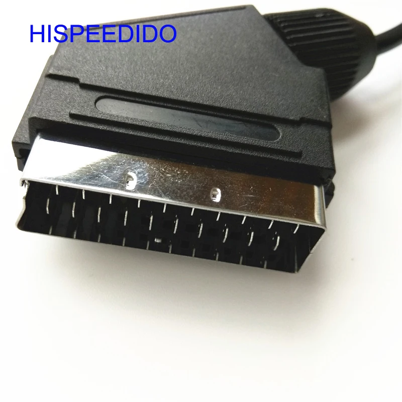 HISPEEDIDO 1.8m RGB Scart Cable for Sega Mega Drive 1 MD1 RGB cable cord Sega Genesis 1 Console
