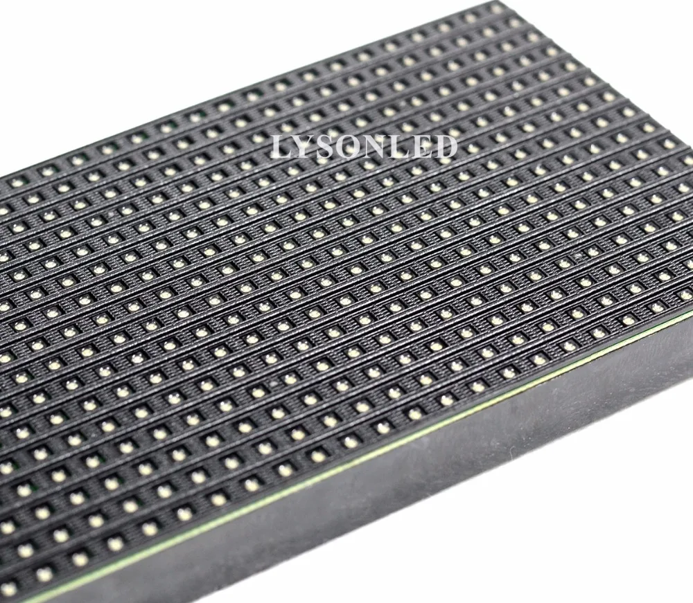 LYSONLED P4.75 Indoor SMD Red Color 304*76mm LED Module Replace F3.75 Dot Matrix First Choice for  Message Display