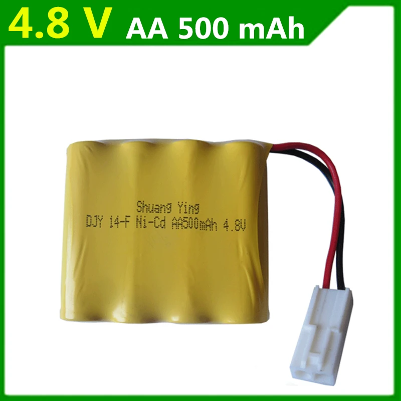 4.8V 500mAh  Genuine factory direct 4.8V 500mAh Double Eagle rechargeable battery pack remote control car battery AA batteries