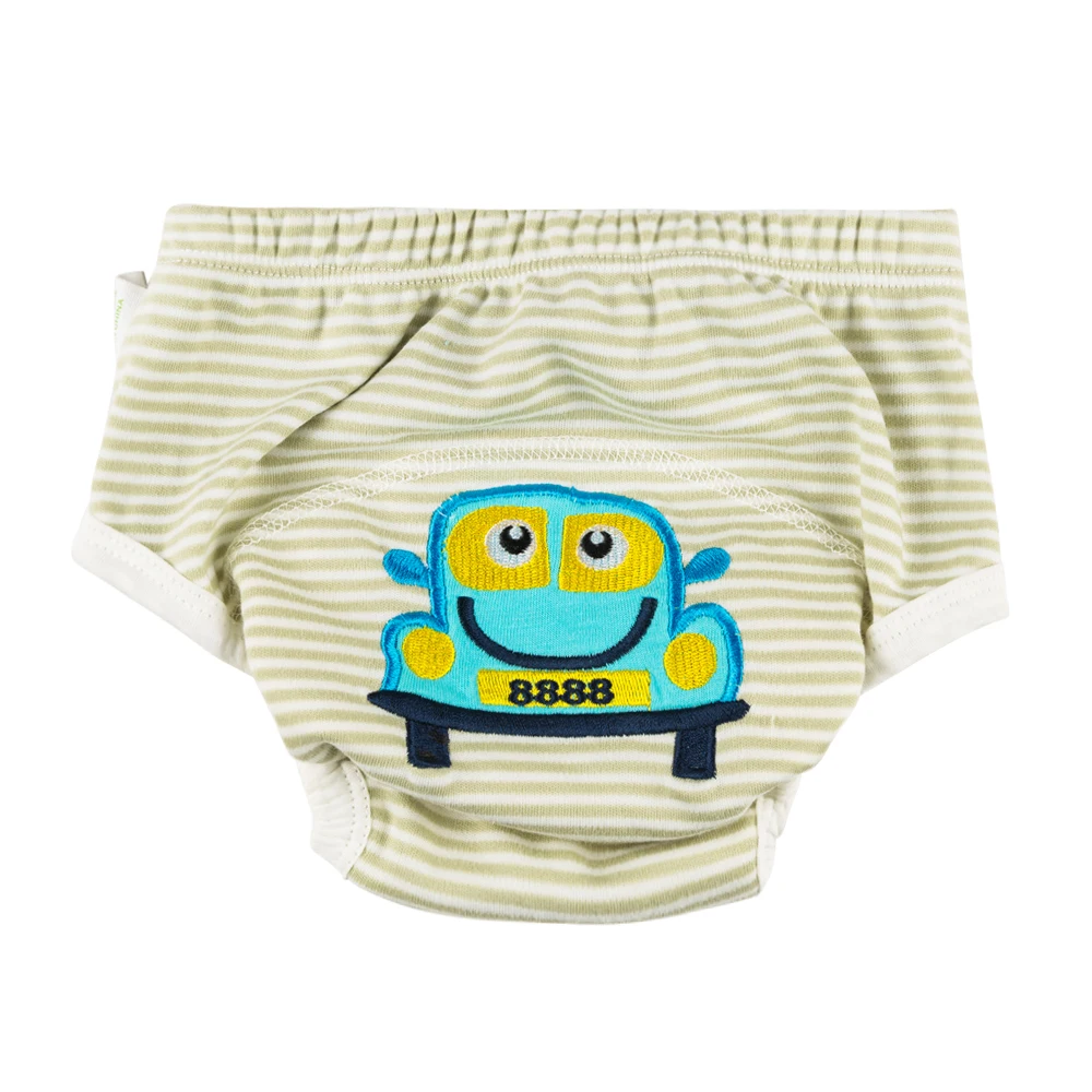 [Stock Promotion ]10pcs/Pack 100% Cotton Training Pants Girl BoyDesigns Baby Trainers Baby Wears Toilet Potty Trainers