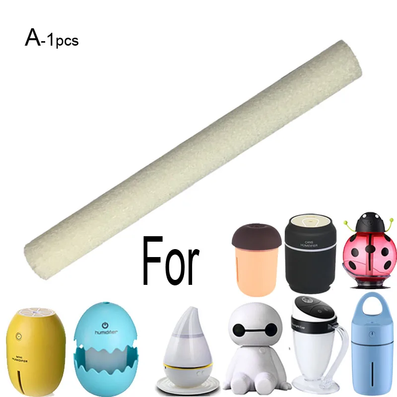 Humidifier wick Sponges Refill Sticks Filter Wick for Car Ladybug lemon Cups Cans mushrooms Humidifiers Aroma Diffuser 1 pcs