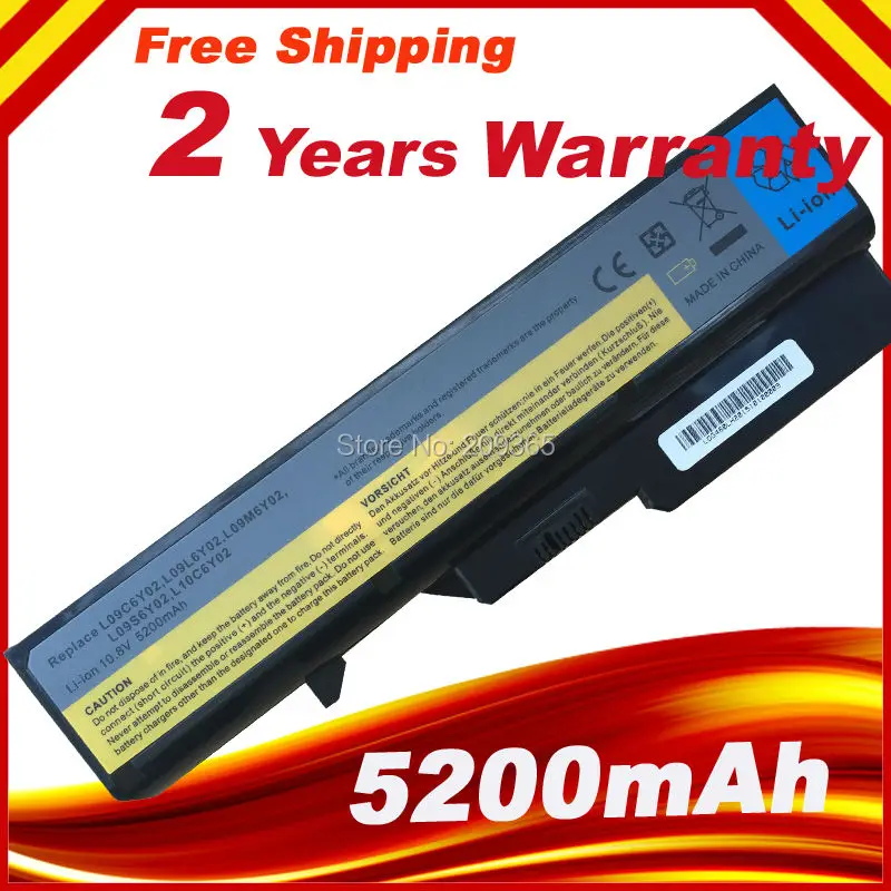 Laptop Battery For Lenovo IdeaPad Z565 Z565A Z565G G565A G565G G565L LO9L6Y02