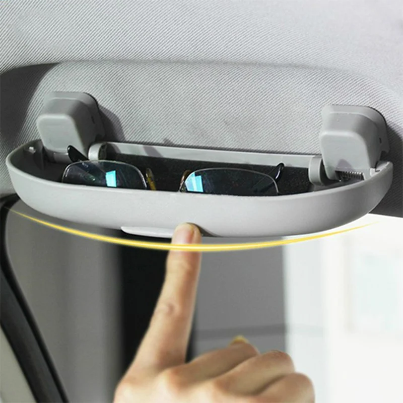ZD 1Pcs Car Glasses Box Case Holder Car-Styling For Nissan Qashqai X-Trail TIIDA Volvo Subaru XV Forester Impreza Accessories