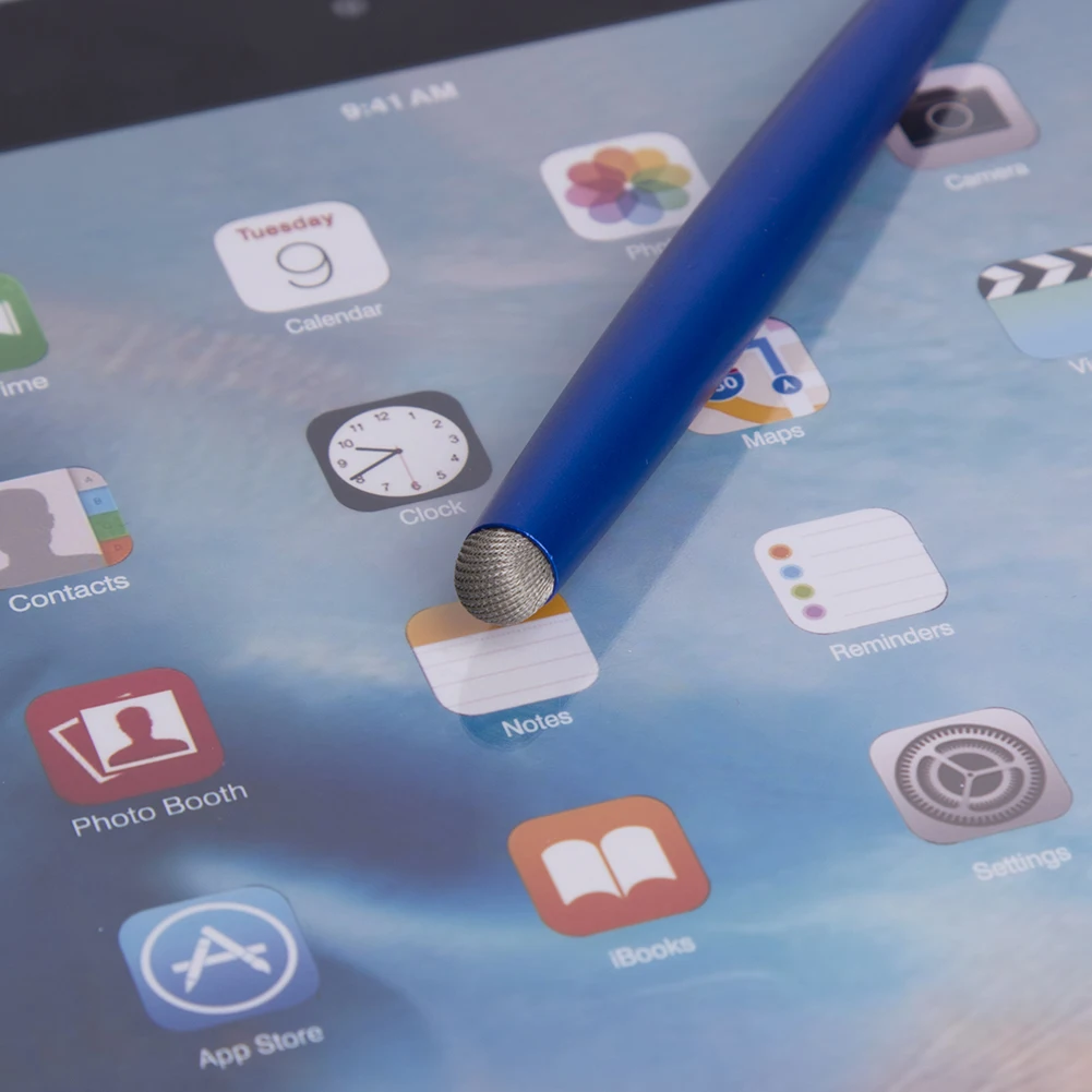 Universale in metallo Capacitiva Dello Stilo Penna Dello Schermo di Tocco Della Matita per Apple iPad Tablet PC Intelligente Del Cellulare Del Telefono Mobile