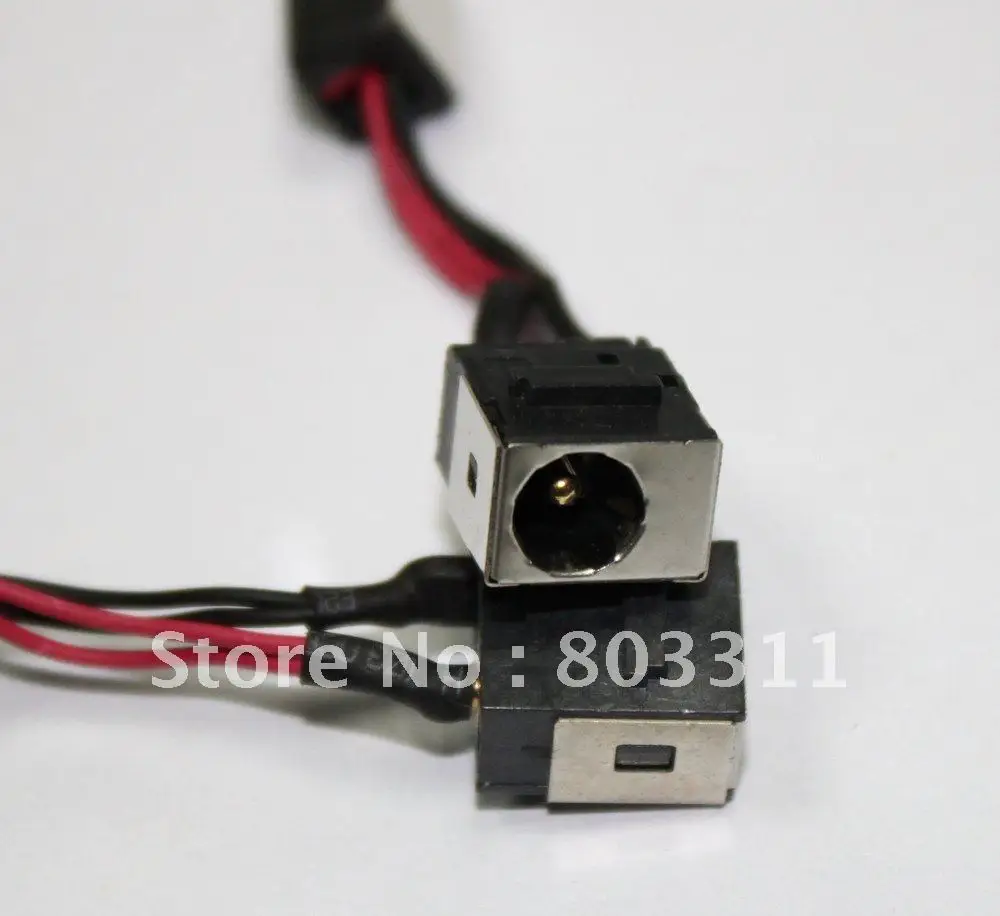 

Brand New Power DC JACK with cable for Dell inspiron mini 1011 1012 dc power jack with cable DC30100B700