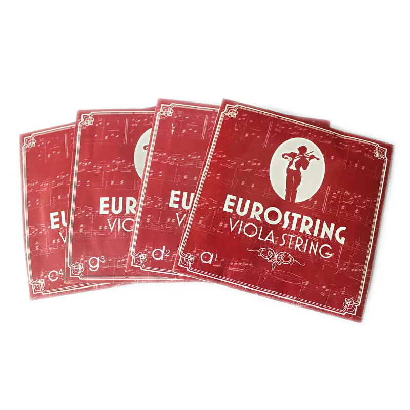 Euro Handmade Quality Full Set Silver Viola Strings