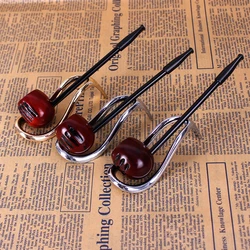 Carving Mini Red Sandalwood Pipes Smoking Portable Smoking Pipe Herb Tobacco Pipe Narguile Grinder Smoke Cigarette Holder