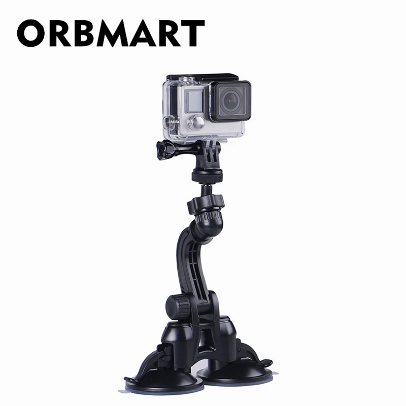 

Автомобильный держатель на присоске для Gopro Xiaomi Yi Mijia SJCAM EKEN SOOCOO