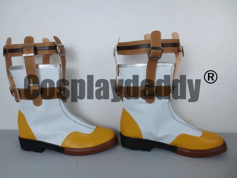 Tales of Zestiria Sorey White Adult Halloween Christmas Cosplay Shoes Boots X002