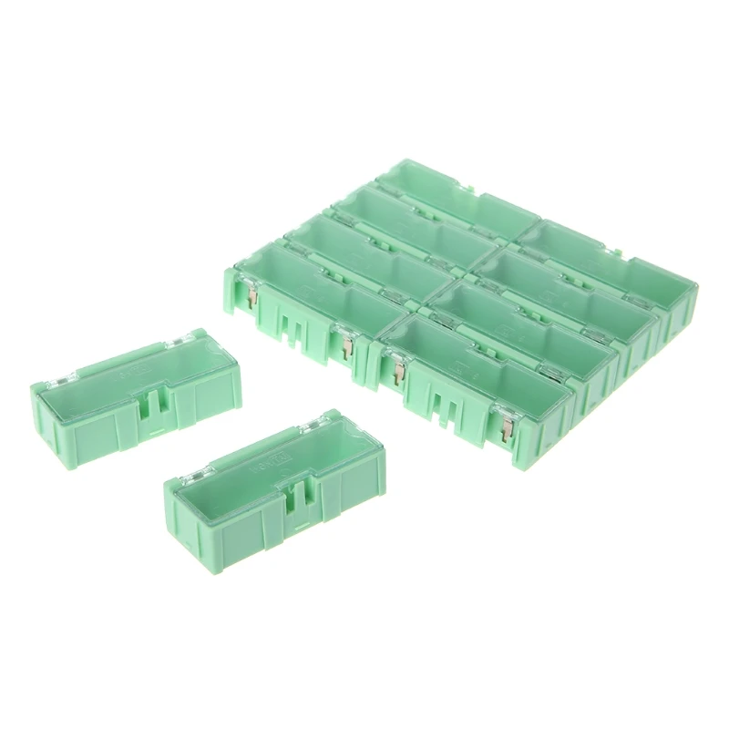 Mini SMD SMT Elektronische Box IC Elektronische Komponenten Lagerung Fall 75x 31,5x21,5mm