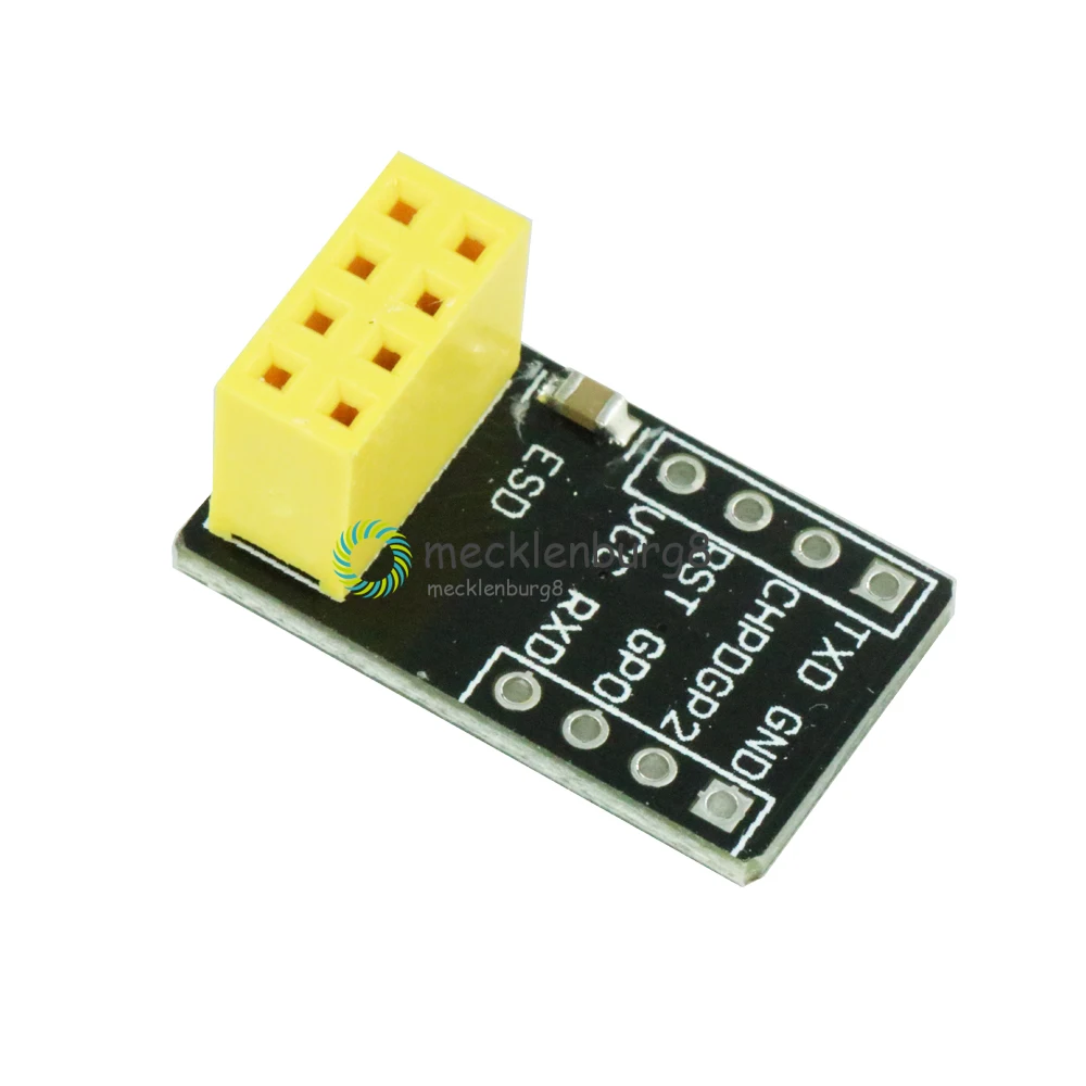 1 PC. for ESP-01 Esp8266 ESP-01S model ESP8266 serial PCB layout adapter for serial Wifi transceiver network module