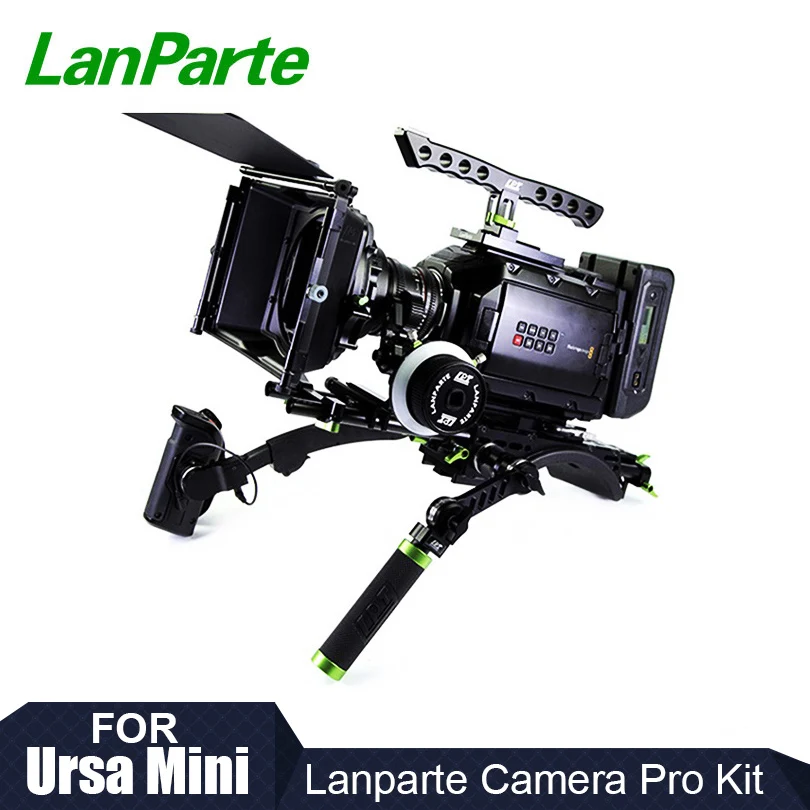 Lanparte Ursa Mini Pro Shoulder Support Camera Rig for Blackmagic with Extension Arm