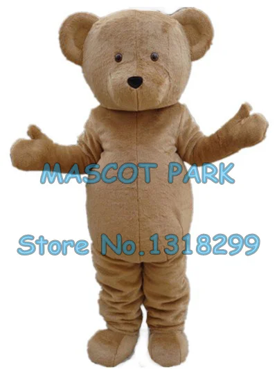 

teddy bear mascot costume brown bear custom cartoon character cosply carnival costume 3304