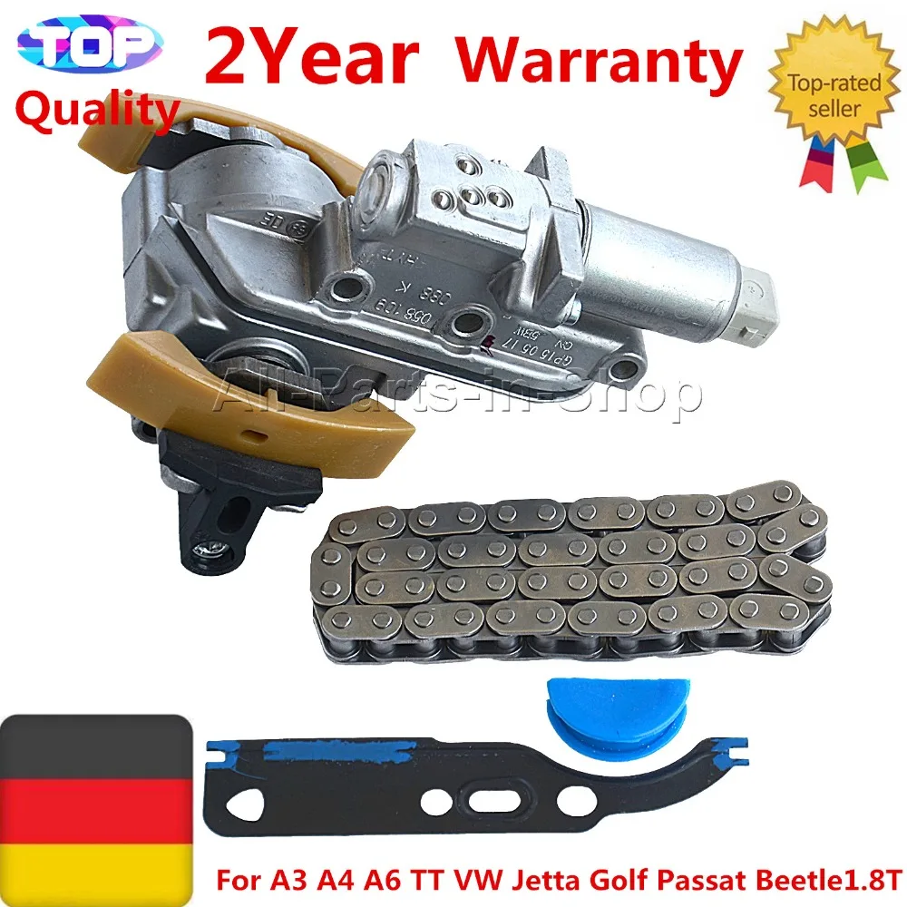 

AP01 Timing Chain Tensioner Kit for AUDI A3 A4 A6 TT VW Jetta Golf Passat Beetle1.8T 058109088B 058109088E 058109088H 058109088K