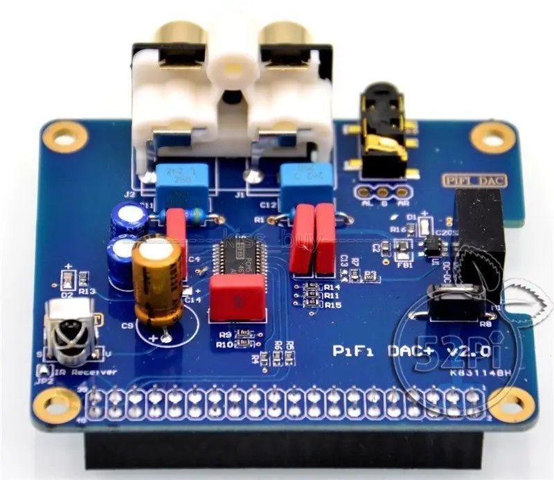 PCM5122 Raspberry pi B + 2/3B HIFI DAC + Scheda Audio Audio Digitale Modulo di Interfaccia I2S Speciale Volumio musica PIR 2B 3