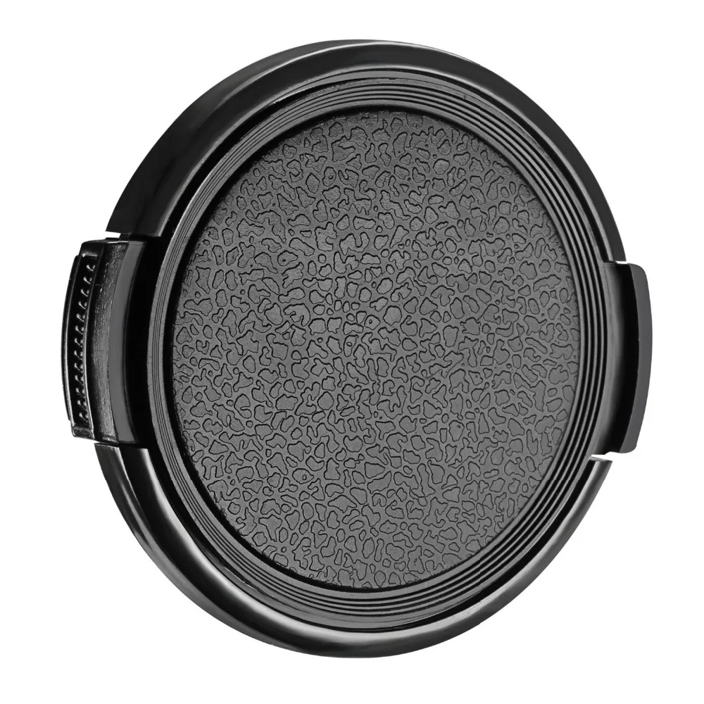 Tutup Lensa Kamera Penutup Perlindungan 37 Mm 39 Mm 40.5 Mm 43 Mm 46 Mm 49 Mm dengan Anti- kehilangan Tali Snap On untuk Canon Nikon Sony Aksesoris