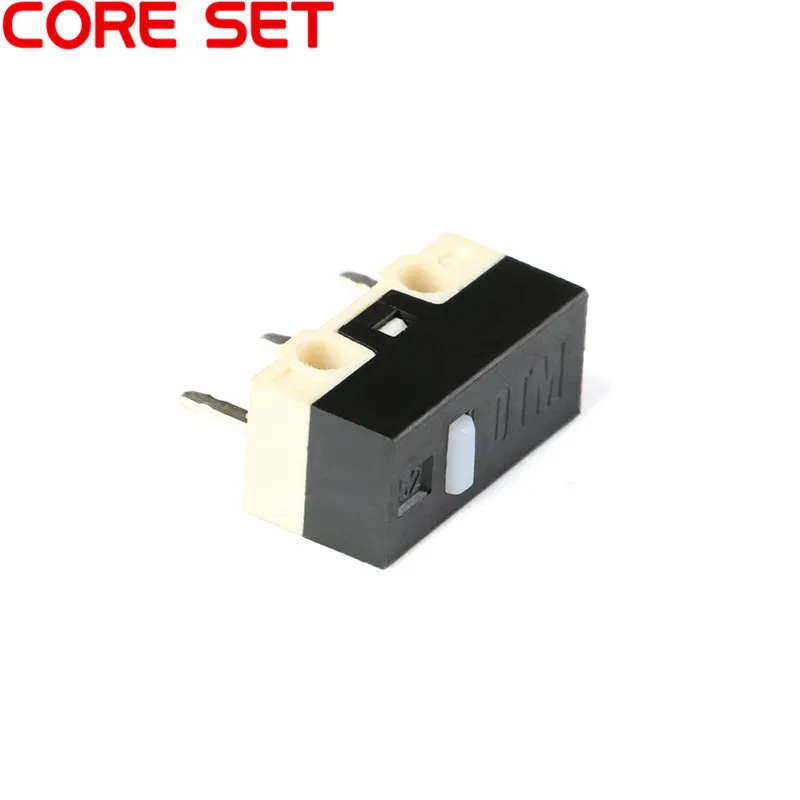 10Pcs Micro Limit Switch Mouse Button Tact Switch Without Handle/ With Handle/ With Handle Roller Micro switch 1A 125V AC 3Pins