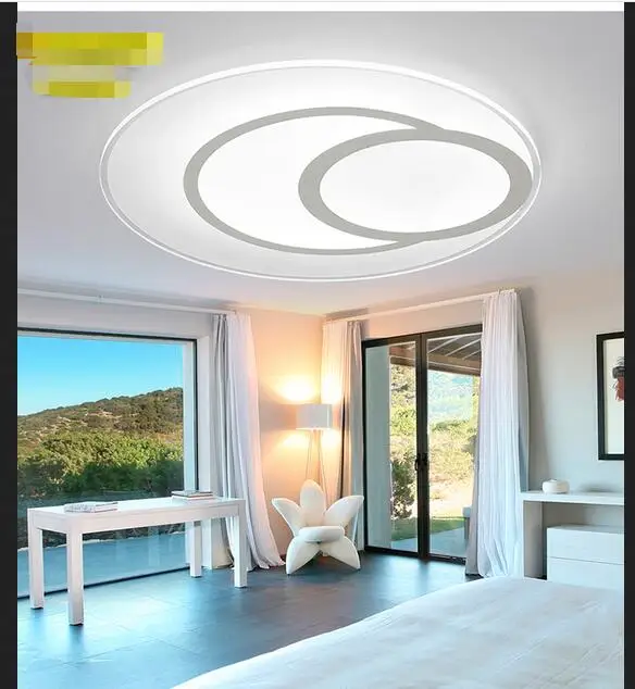 

Ultra thin LED living room simple modern bedroom warm and romantic room originality round ceiling lamp LO81711