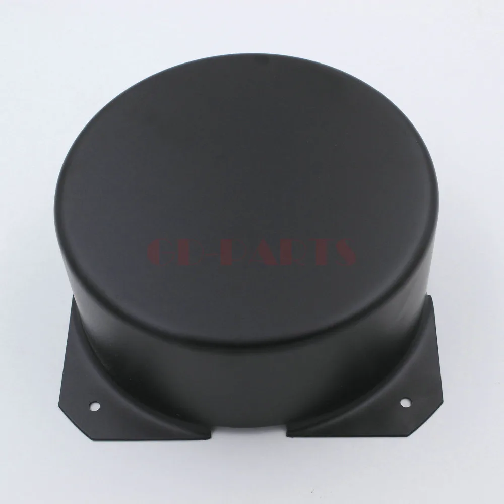 GD-PARTS 150mm Round Black Iron AMP Transformer Triode Protect Cover Case Enclosure Box For Vintage Hifi Audio DIY 65mm 75mm