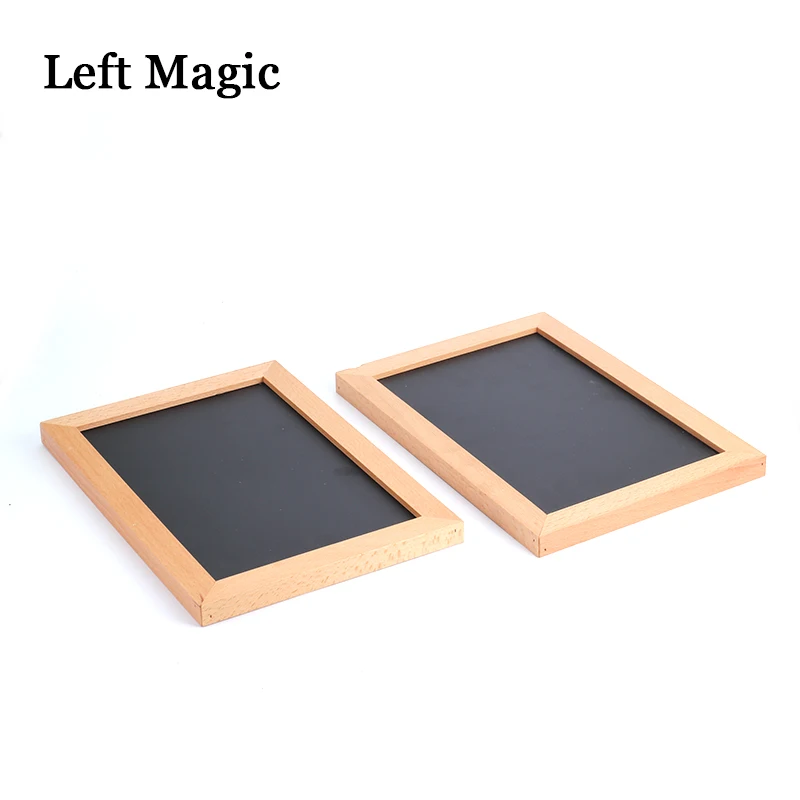 Spirit Slates Stage Magic  Tricks Ghost Black Board Mentalism Magic Props Gimmick Accessory Illusion Prediction Magic Slates