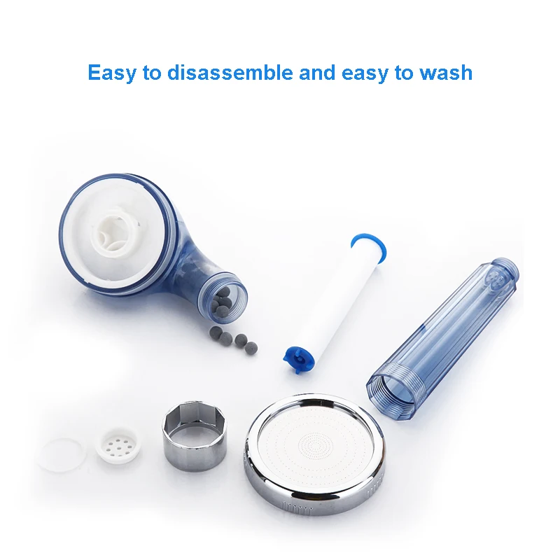 دش تصفية المياه فوهة رئيس الرش سبا Pp القطن دش السوبر المحمولة توفير المياه حمام دش فوهة