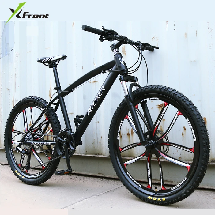 

New X-Front brand 24/26 inch carbon steel frame 24/27 speed outdoor downhill bicycle mountain bike disc brake MTB bicicleta