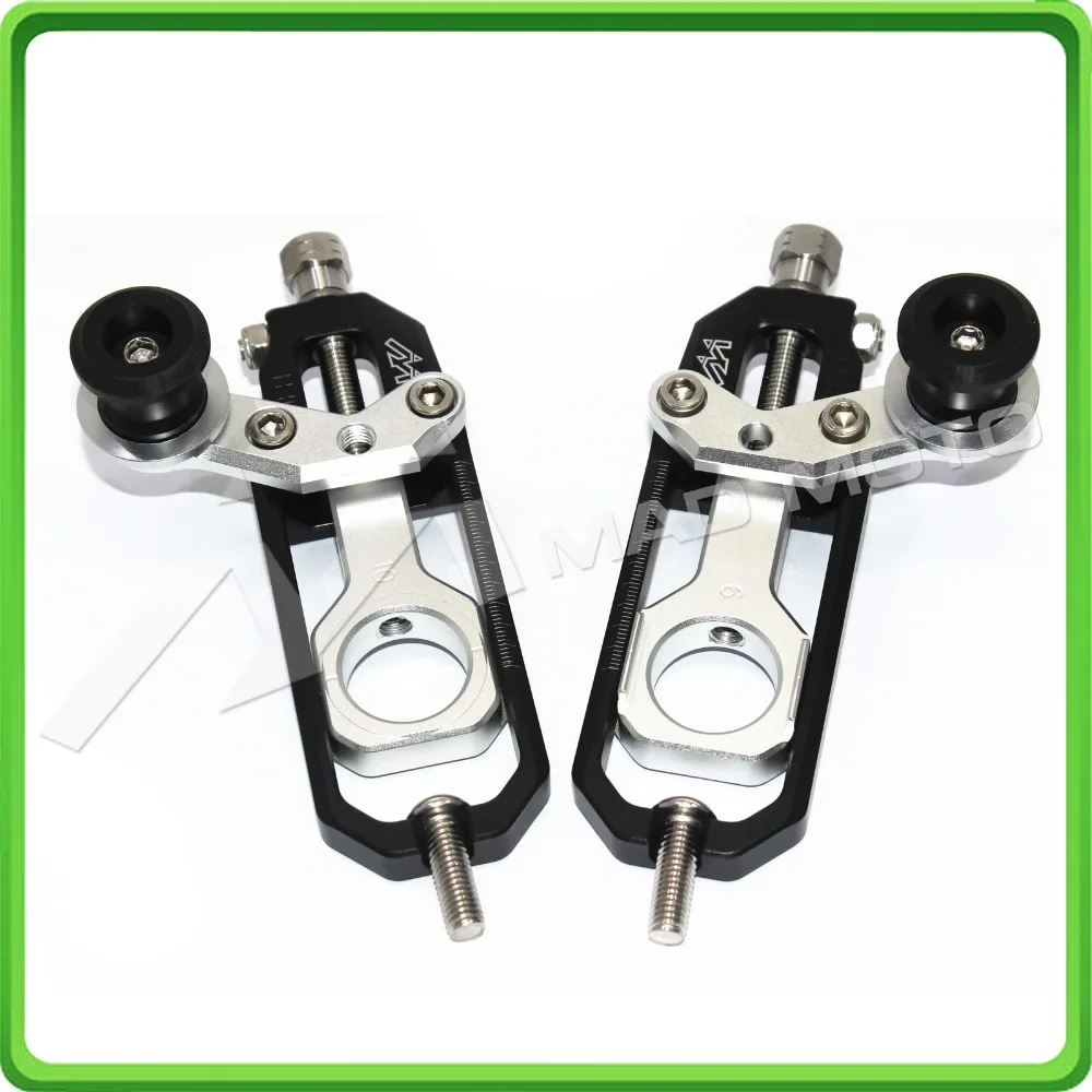 

Motor Chain Tensioner Adjuster with spool fit for Suzuki GSX-R1000 GSXR1000 2009 2010 2011 2012 2013 2014 2015 2016 black&silver