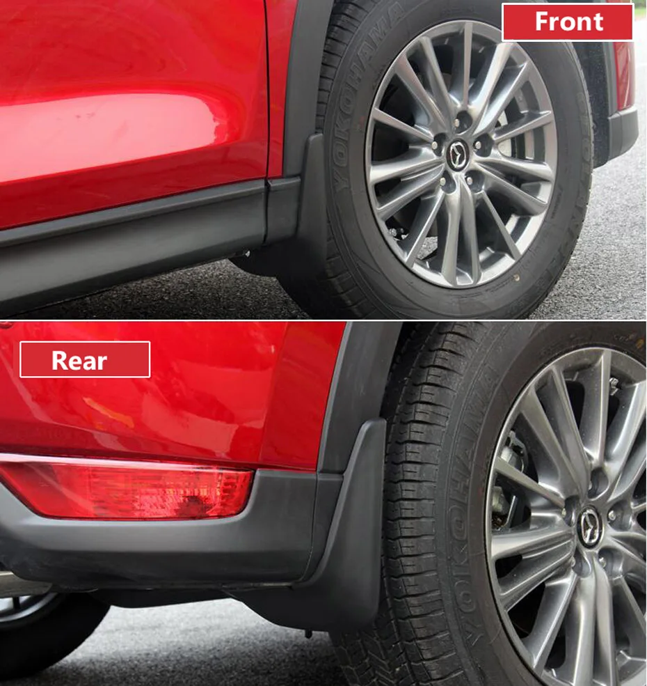 For Mazda CX5 CX-5 2020 2021 2019 2018 2017 Car Accessories Front Rear Mud Flap Mudguards Scuff Plate Guard Splash Styling