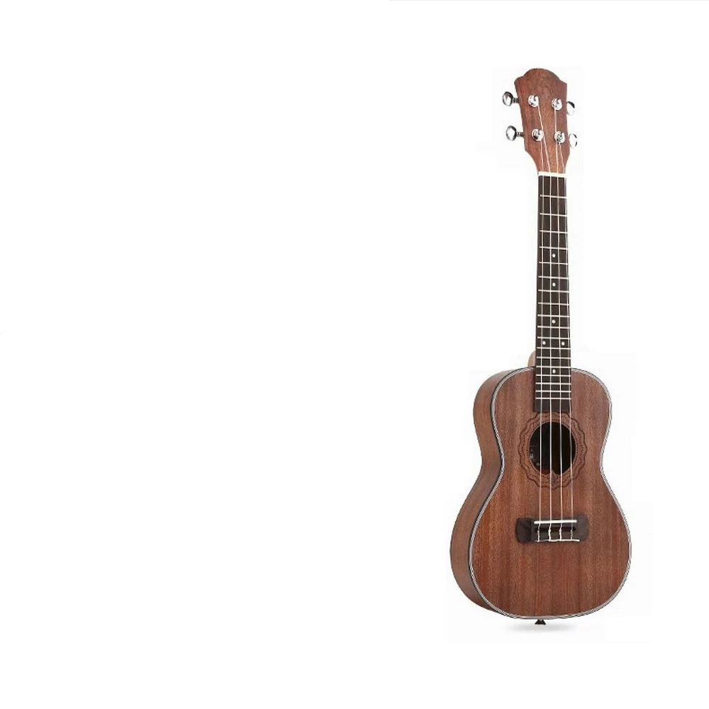 

Portable fashion concert 23 inch Mahogany Soprano Ukulele Guitar Sapele Rosewood 4 Strings Hawaiian Guitar Musical Instruments