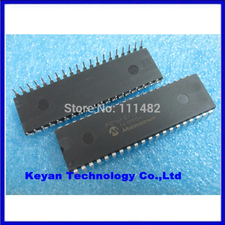 1pcs  100% New ORIGINA  PIC16F877A-I/P PIC16F877A DIP-40