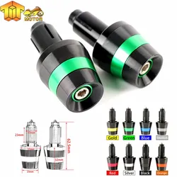 Motorcycle 7/8'' 22mm Handlebar Grips Ends Motor Accessories Parts For Kawasaki Z900 Z800 Z750 Z650 Z300 Z250 ZX636 ZX6R ZX-10R