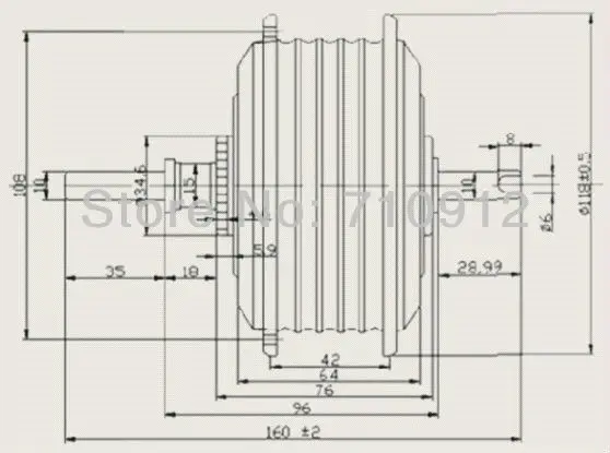 Free Shipping 36V 235RPM BRUSHLESS MOTOR 118 FRONT ROLLER-BRAKE Mini  CE/EN15194 Approved