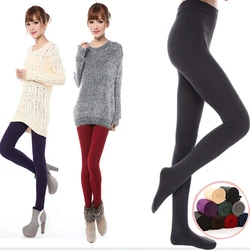 2024 New Autumn / Winter Women Tights Plus Velvet Warm Good Elastic Slim's  Women's Stockings For 40-80 Kg