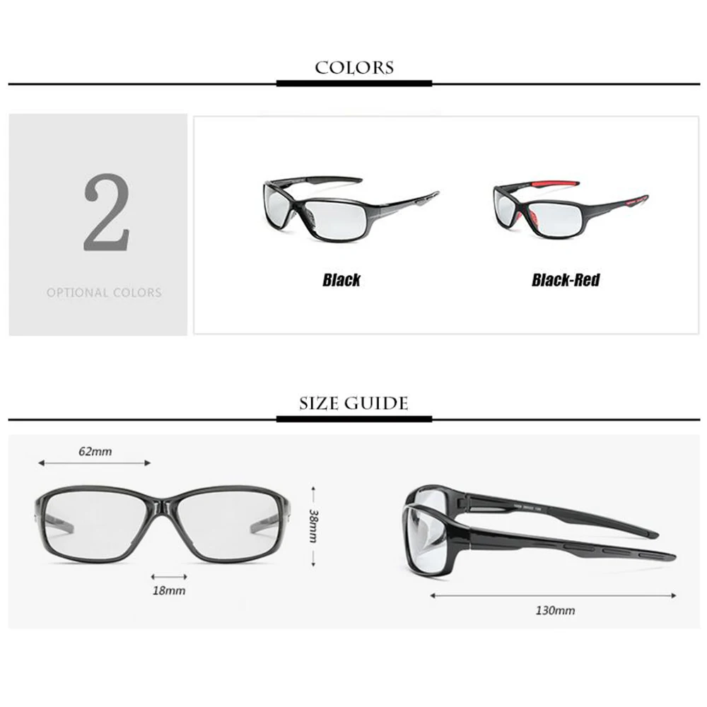 Polarizing Glasses for Fishing Eyewear Bicycle Bike Riding Fishing Sunglasses gafas ciclismo Cycling Glasses