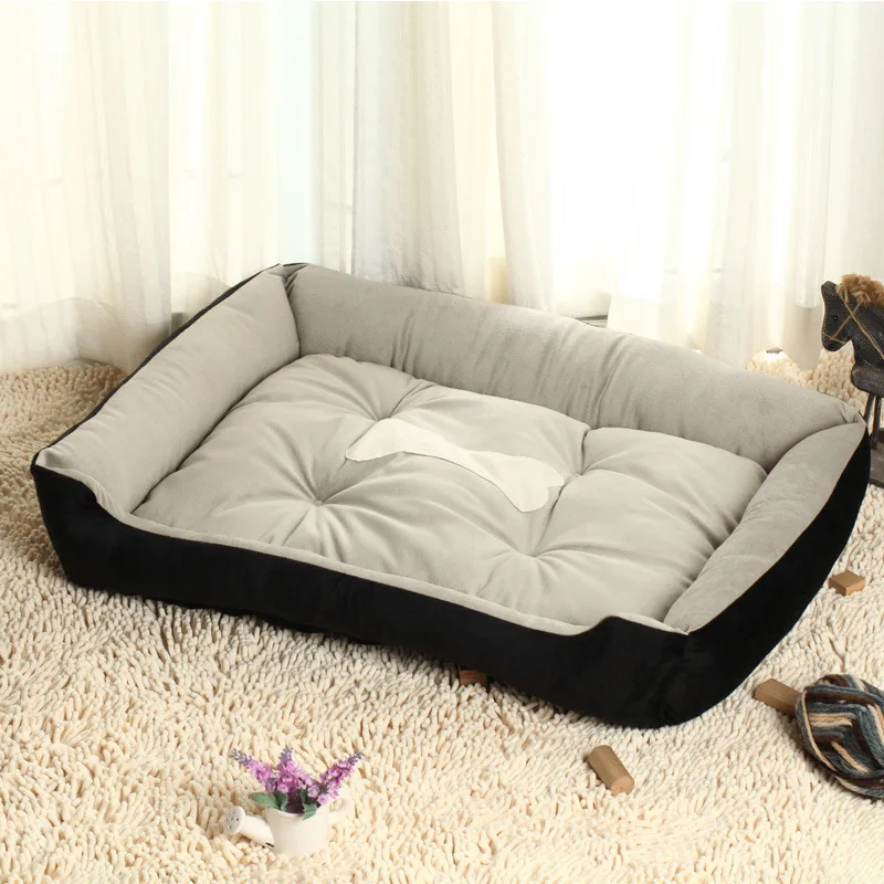 Bone Pet Bed Soft Dog Bed Sofa Mat House Cat Dog Pet Keep Warm Bed House For Small Medium Large Dogs Pet Supplies Top Quality