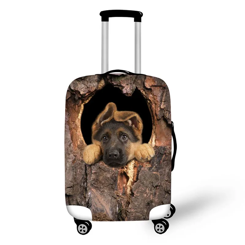 

Tree cave Cat and dog print Travel Waterproof Bags Luggage Cover Elastic Stretch Protect Suitcase Covers Apply to 18''-30'' Case