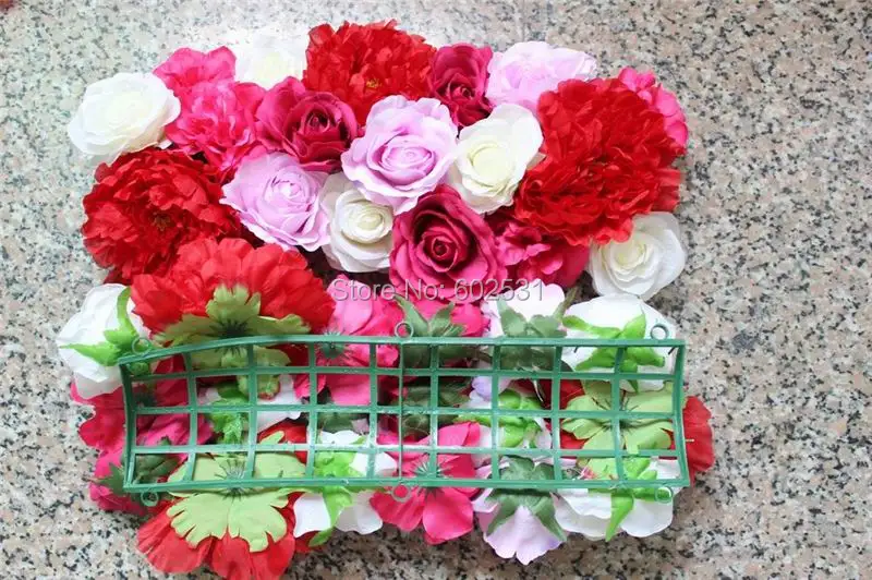 SPR High quality 10pcs/lot wedding flower wall stage or backdrop decorative wholesale artificial flower table centerpiece