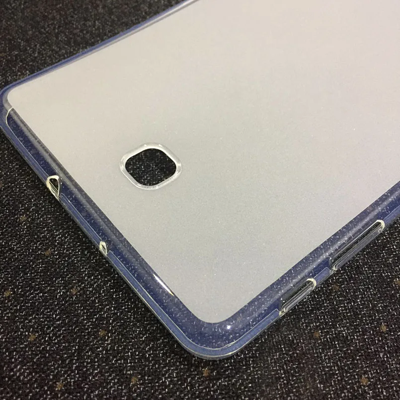 Case for Samsung Galaxy Tab A 8.0 2018 SM-T387 Cases Transparen Soft TPU Cover for 8.0inch Samsung SM-T387 Tablet Cases+Gift