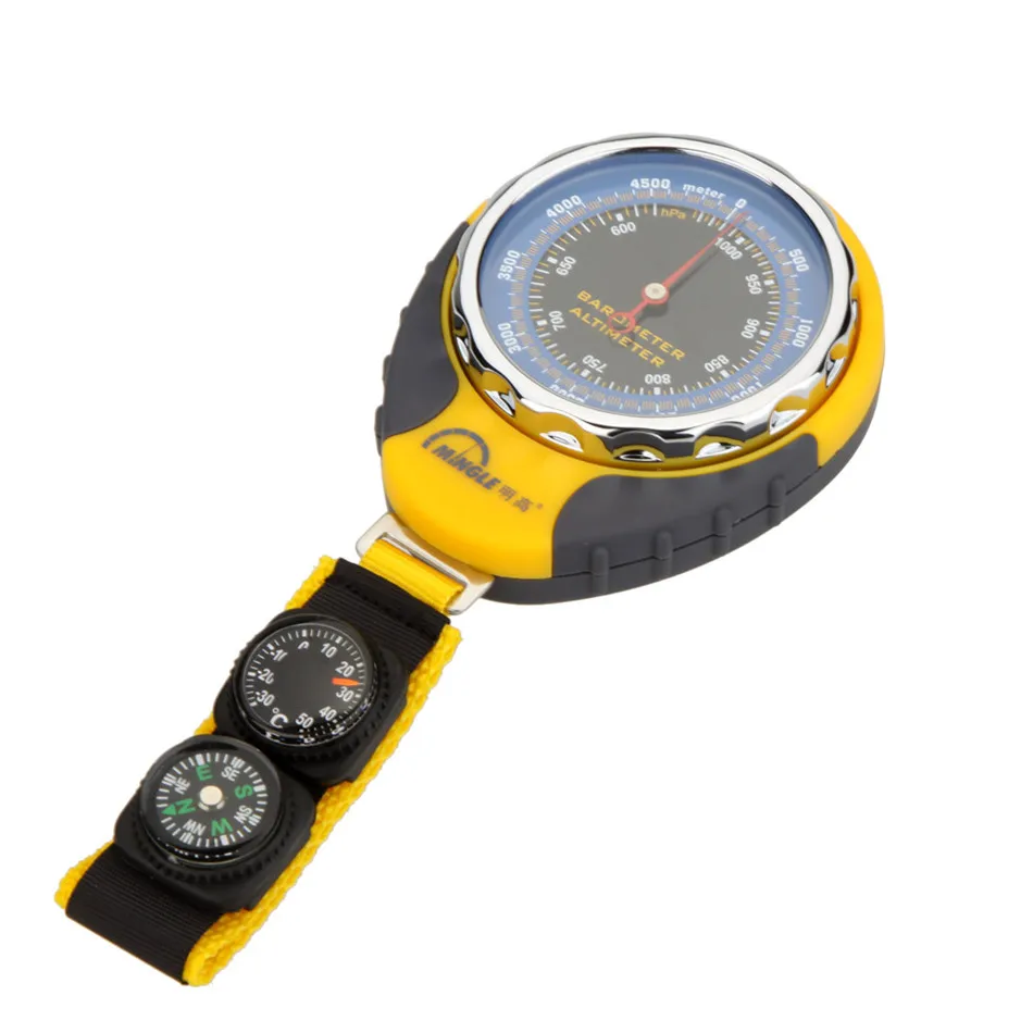 Mini Compass Kit Digital Altímetro Termômetro Barômetro Outdoor Equipamentos de Camping Caminhadas Escalada em 1