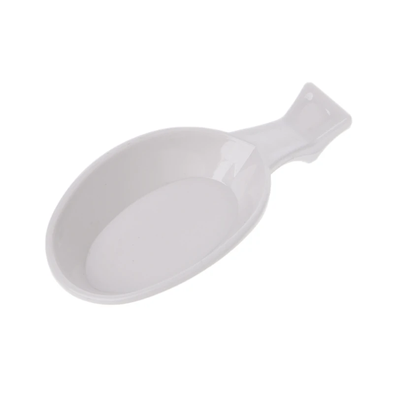 Spoon Shape Ink Tray Containers Chinese Writing Brush Pen Holder Rest Stand JUL-19A