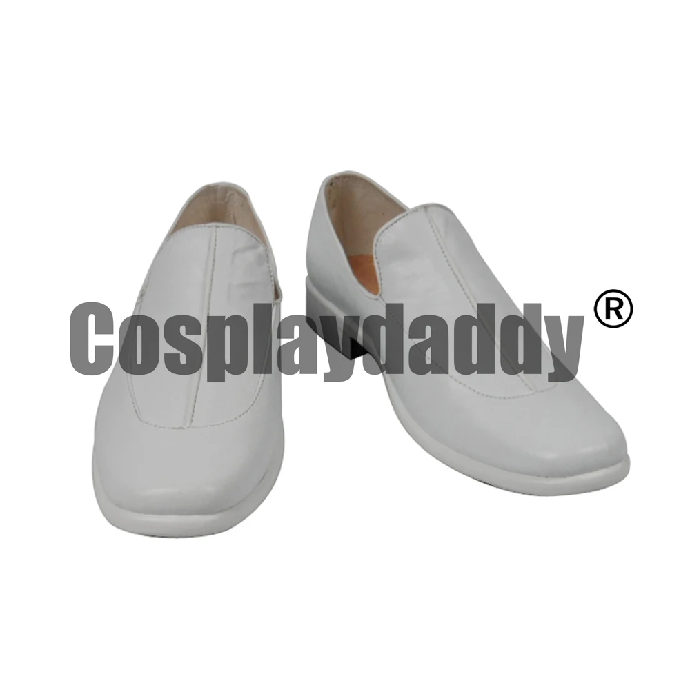 Fate/Extella Master Male Protagonist Shujinko Kishinami Game Cosplay White Shoes H016