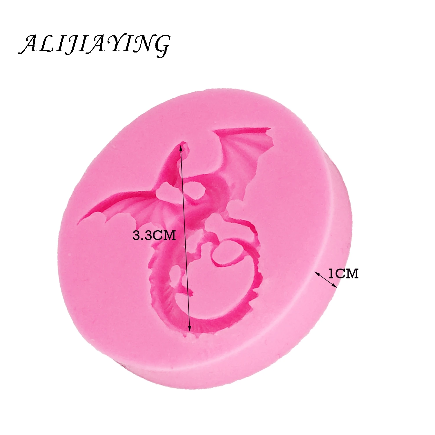 Cartoon flying dragon silicone molds for 3D crafts cake decorating tools fondant Chocolate Molds Sugarpaste Bakeware DY0043