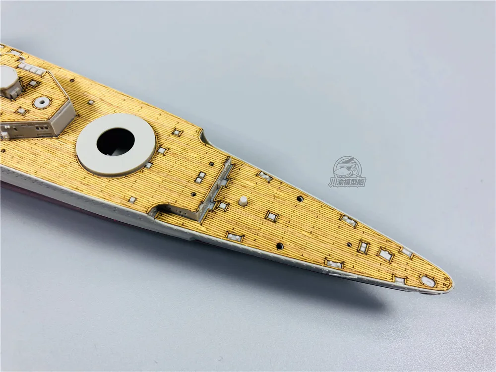 1/700 Schaal Houten Dek voor Trumpeter 05774 Duitse Admiraal Graf Spee Slagschip Model Kits