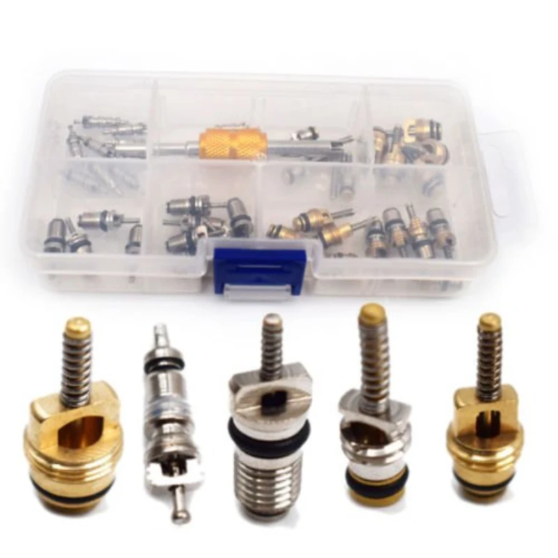 

41AC Valve Core Valves R12 R134A Car Air Conditioning Valve Core Remover Kit