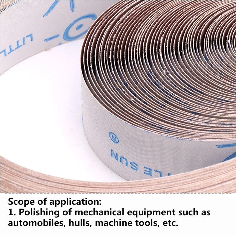 5pcs 2100x50mm Sanding Belt 120 to 600 Grit Soft Cloth Abrasive Belt Sander Polishing Machine For Steel Wood Jade