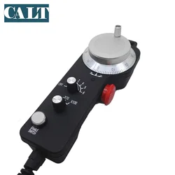 TM2080-100BSL5 MPG With Cable 222*80MM Size Handy Encoder / Manual Pulse Generator For CNC Machine