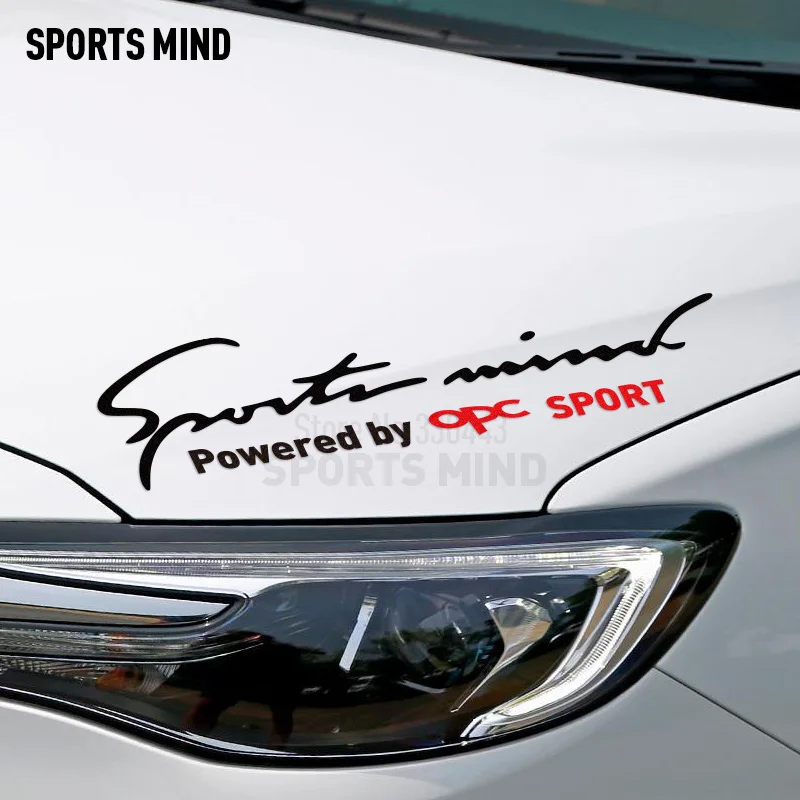 Sports Mind OPC Car Sticker decal car styling For opel astra vectra c zafira mokka vivaro insignia corsa exterior accessories