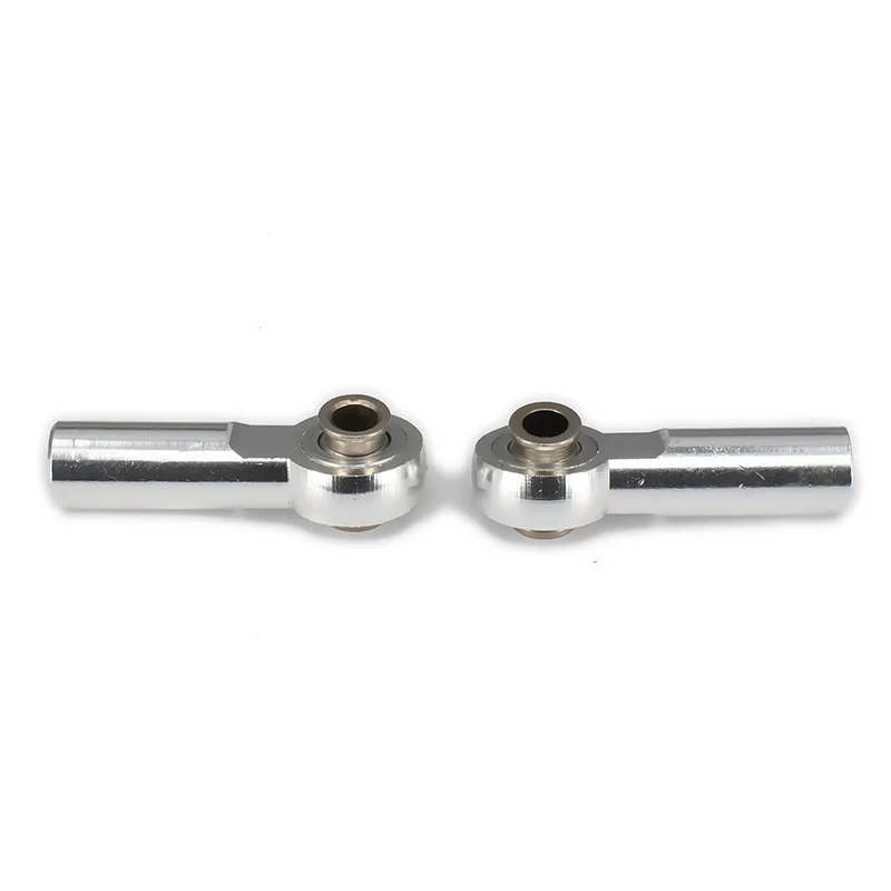 M4 Thread 25mm Length Aluminum Link Track Rod End Ball Head Holder Tie rod end 3mm hole for RC car turnbuckle Hop-up parts