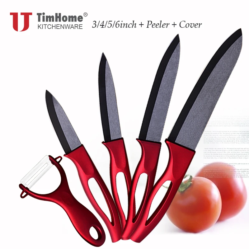 Beauty Gifts  Zirconia Ceramic Knife Set Kitchen knives fruit  paring knife 5